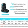 thumbnail image 2 of Inflatable Walking Boot, Air Cam Walker Fracture Boot, Short Walker Brace Walking Boot Orthopaedic Boot for Sprained Ankle, Foot Pain Recovery, Stress Fracture, Broken Foot, Achilles Tendonitis, 2 of 7