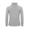 thumbnail image 4 of Moggemol Chandail d'Hiver Chaud pour Petits Garçons Col Roulé Ajusté Gris 110, 4 of 7