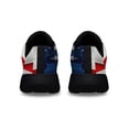 thumbnail image 4 of Golden Retriever Dog 4th Of July American flag Shoes Sneakers Black Size 3.5, 4 of 7