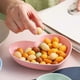 thumbnail image 3 of 10pcs Heart Shaped Dinner Plates Dinnerware Dishes Set 6 Inch Food Plate Saucers Tray Fruits Snack Bowls BPA Free (pink), 3 of 4