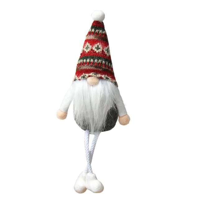 Muñeco Sin Rostro Adorno Gnomo De Navidad Papá Noel Decoración De Mesa De Navidad Regalos De Gnomo Escandinavo Advancent HA043617-03