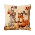 thumbnail image 2 of Linen Pillowcase 1 Count Christmas Pillowcases Festive Printed Holiday Decorations for Home Decor and Gifts Rkxzt, 2 of 6
