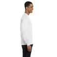 thumbnail image 4 of Hanes Men's 5.2 oz. ComfortSoft Cotton Long-Sleeve T-Shirt - 5286, 4 of 4
