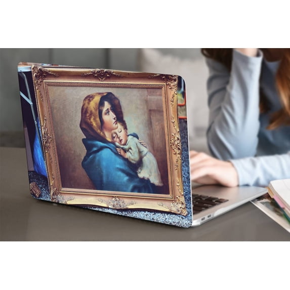 KSK KAISHEK Hard Shell Cover for 2019 - 2016 Released MacBook Pro 15 inchs Retina Display Touch ID + Black Keyboard Cover Model: A1707/A1990 Painting A 0121