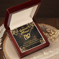 thumbnail image 6 of To Mom Special Woman Inseparable Necklace, 6 of 20