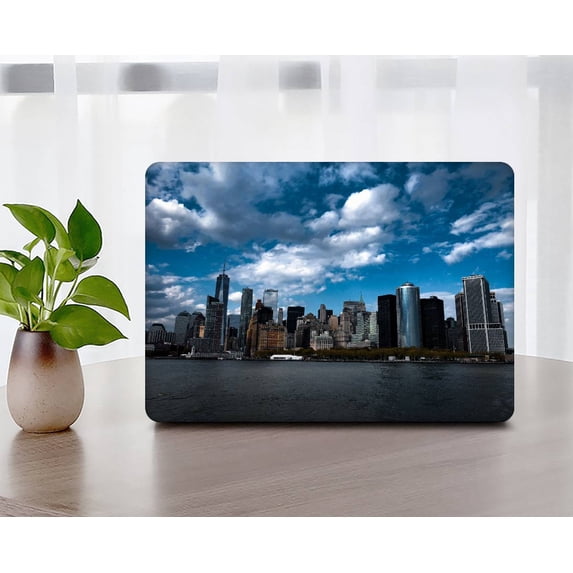 KSK KAISHEK Hard Case Only Compatible Old MacBook Air 13" 2010-2017 A1369 & A1466 + Black Keyboard Cover, Sky Series 0618
