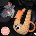 thumbnail image 3 of Kids Travel Pillow For Car Seat With Hand Cartoon Neck Headrest Seat Belt Pillow For Car Road Trips Travel Sleeping Pillow For Adults And Children, 3 of 4