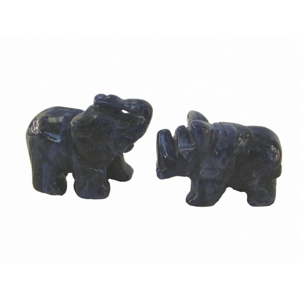Blue Rhino and Elephant