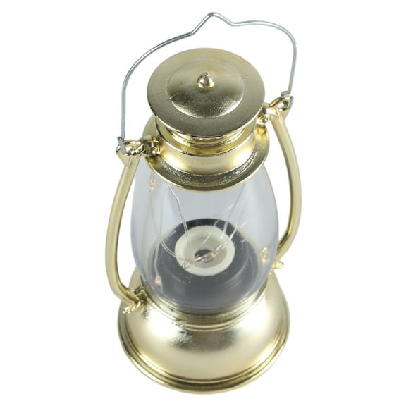 Tizuqe Vintage Hurricane Lantern Battery Operated Hanging Candle Light Retro Antique LED Oil Lamp for Christmas Indoor Outdoor Garden Table Decoration