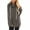 Gray, variant on GSPCLAM Womens Solid Color Hooded Sweatshirts with Pockets Long Sleeve Plus Size Blouses for Party Crew Neck Fall Winter Comfortable Warm Drawstring Sweaters Coffee XL