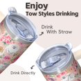 thumbnail image 4 of 20OZ Cute Dog Hot Drink Tumbler with Handle Insulated Stainless Steel Cup Thoughtful Dog Lover Gifts Unique Birthday Christmas Presents for Women Men Lightweight and Long Lasting, 4 of 6