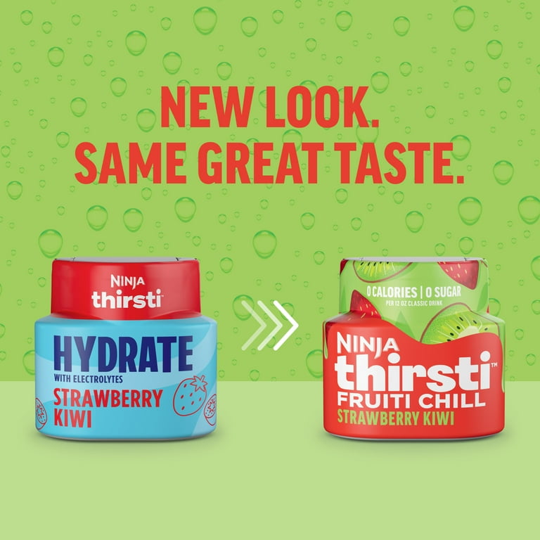 Ninja Thirsti FRUITI CHILL Strawberry Kiwi Flavored Liquid Ninja Thirsti FRUITI CHILL Strawberry Kiwi Flavored Liquid