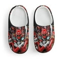 thumbnail image 3 of Kids Power Rangers Slippers Boys Girls Non-Slip Fuzzy House Slippers Warm Soft Plush Winter House Shoes Slip-On Shoes, 3 of 7