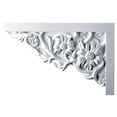 thumbnail image 1 of Ekena Millwork SB11X07FL-L 11.75 In. W X 7.87 In. H X .75 In. P Architectural Floral Large Stair Bracket- Left, 1 of 2