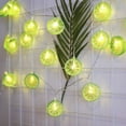 thumbnail image 2 of Lemon Shaped Fairy Lights, 3M 20 LEDs String Light Battery Operated, for Wedding Party Tent Balcony Bedroom Decoration, 2 of 5