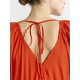 thumbnail image 2 of Free Assembly Women's and Women's Plus Tiered Cotton Maxi Dress, Sizes XS-4X, 2 of 5