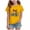 Yellow, variant on Povozer Girls Christmas Shirt Kids Christmas Tree Graphic T-Shirt Boys Girls Christmas Shirts Toddler Kids Merry and Bright Shirt,Size 7-8 Years,White