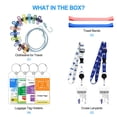 thumbnail image 2 of ANNISITE Esenciales para Crucero - Juego de Etiquetas de Equipaje para 2025, 2 of 7