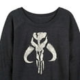 thumbnail image 3 of Star Wars - The Mandalorian Mando Icon  - Wo Men's French Terry Long Sleeve Pullover, 3 of 5