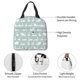 thumbnail image 4 of Easygdp White Swan Bolsa Térmica Premium - Tela Oxford Impermeable, Gran Capacidad, Bolsillo Frontal, Unisex para Trabajo, Escuela, Actividades al Aire Libre y Picnics, 4 of 8
