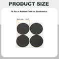 thumbnail image 2 of Non Slip Furniture Pads 1-3/4" (45mm x 3mm), 16 Pcs Adhesive Backed Round Rubber Feet Anti-Scratch Rubber Furniture Grippers for Hardwood Floor Electronics Bed Drawers DIY, 2 of 7