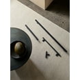 thumbnail image 3 of Goo-Ki Matte Black Drawer Handles 10 in (256mm) Hole Centers Straight Cabinet Pull,6-Pack Solid Cabinet Handles for Kitchen Cabinets and Dresser Drawers, 3 of 8