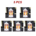 thumbnail image 1 of 5PCS Halloween Decorations Led Candle Light Pumpkin Ghost Hanging LED Lantern Lamp Horror Props Halloween Party Home Bar Decor, 1 of 5