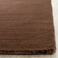 thumbnail image 5 of SAFAVIEH Himalaya Rachelle Solid Wool Area Rug, Brown, 8' x 10', 5 of 10