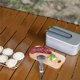 thumbnail image 5 of Camping Mess Tin Pressure Relief Aluminum Dinner Box Cooking Pot with Foldable Handle for Camping & Cooking, 5 of 5