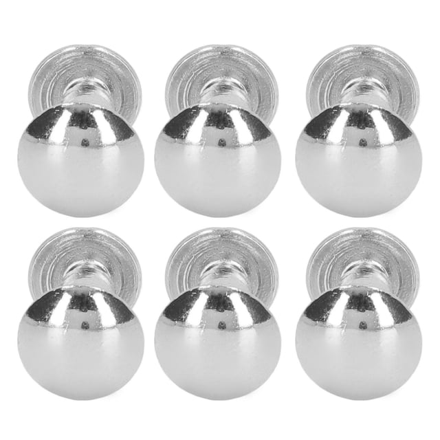 Remaches de tornillo de cuero, 200 juegos de tornillos de unión ecológicos de 10 mm y 12 mm Kit surtido de remaches de cuero El mejor de su clase