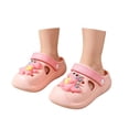 thumbnail image 3 of HGIEYS Boys Girls Toddler Clogs Little Kids on Slides Sandals Truck Car Bunny Summer Water Shoes Garden Beach Pool 9-9.5 Years, 3 of 6