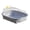 A-Gray, variant on Stainless Steel Cat Litter Box, High Sided Metal Kitty Toilet, For Indoor Pet Sanitation And Odor Control, Non Stick Easy Clean Cat Litter Pan