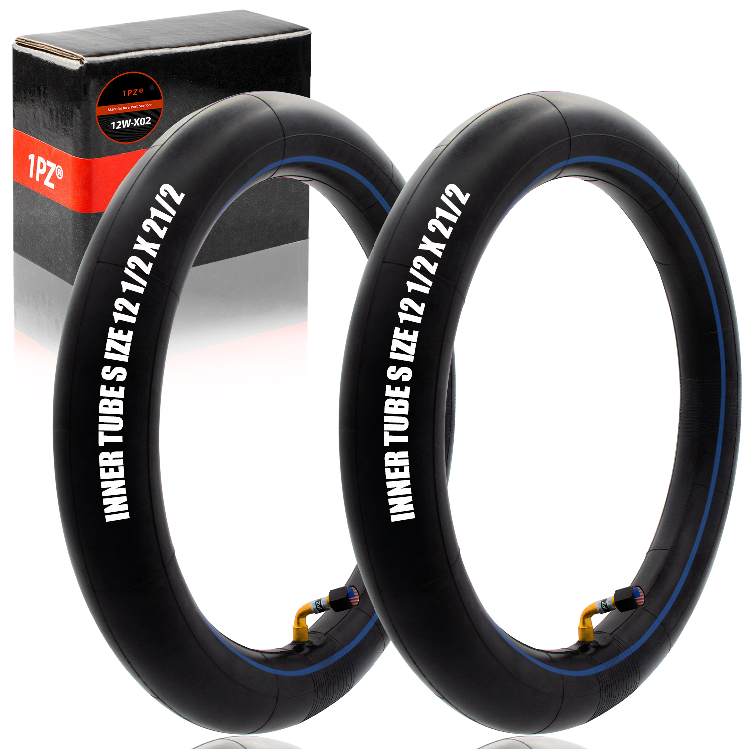 Lehe K1 Folding Electric Scooter 12" innertube inner tubetube with bend valve