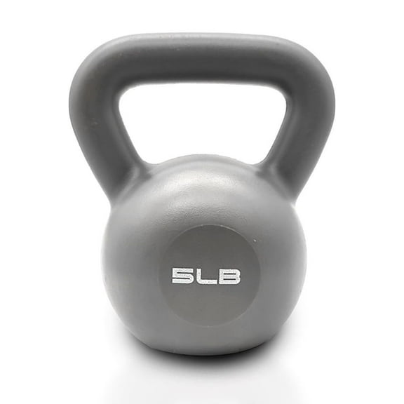 Kettlebell Sets, Strength Training Kettlebells Weight Set for Women, Vinyl Coated Kettle Bell for Home Gym Workout Weight Lifting Equipment, Comfortable Grip Wide Handle Weights 5lbs