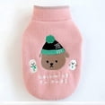 thumbnail image 3 of Suéter tipo chaleco POLAR elástico y cálido KAIYANG para perros de razas pequeñas rosa S, 3 of 5
