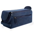 thumbnail image 1 of Neceser de viaje LEATHER VILLAGE Premium Leather Blue, 1 of 9