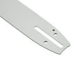 thumbnail image 4 of Uxcell 2 Pcs 12" Chainsaw Guide Bar 3/8 LP .050 Gauge Small Mount Replacement Accessories for Campers Hunters, 4 of 6