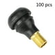 thumbnail image 5 of Vástago de válvula de goma, 100 piezas Vástago de válvula de neumático de motocicleta de automóvil Vástago de válvula a presión Tecnología avanzada, 5 of 9