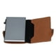 thumbnail image 3 of Cartera Aleación de Aluminio PU Antipérdida Ultra Delgada ID Titular de la Tarjeta de Crédito para Localizador Dispositivo de Seguimiento Albaricoque, 3 of 14
