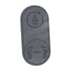 thumbnail image 1 of Jump Rope Mat de salto Almohadilla de aluminio sin colchón Slip de ejercicios Mujerizadora de salto para el gimnasio en casa Adultos Gris, 1 of 8