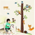 thumbnail image 2 of Graz Design Wall Sticker XXXL Forest Owl with Growth Chart and fo, 2 of 5