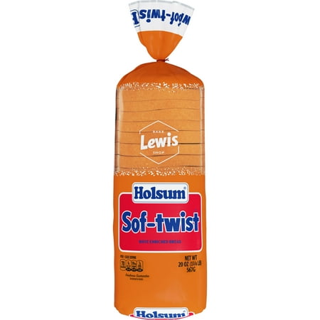 Holsum White Sof-Twist Bread, 20 oz