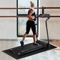 thumbnail image 2 of Costway 59" x 26" Exercise Equipment Mat Gym Bike Floor Protector Treadmill Mat PVC, 2 of 10
