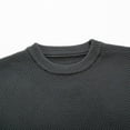 thumbnail image 4 of Vedolay Sweaters for Men 2023 Oversized Knitted Pullover Loose Sweater Grey,2XL, 4 of 4