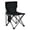 Black-Free Size/A, variant on Outdoor Folding Table Portable Camping Chair Lightweight Foldable Camp Seat Side Pocket Beach Picnic Fishing Tailgating Backyard Concert Compact Travel Seat Extra Support for Beach Picnic Camping