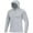 Light Gray, variant on dGslk Men's Long Sleeve Hooded Shirt Lightweight UV Protection Sun Hoodie Athletic Workout Running Top for Outdoor Activities Black L