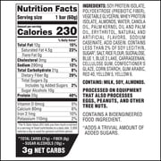 Atkins Strong High Protein Bar, Birthday Cake Flavored, 20g Protein, 4 Count