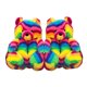 thumbnail image 1 of Zapatilla de osito de peluche para mujer, zapatos cálidos de felpa con dibujos animados (nuevo cromático) Likrtyny juguetes de los niños, 1 of 9