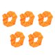 thumbnail image 2 of Gomas Para El Cabello ANGGREK Elásticas Luminosas Compactas Y Seguras Naranja 5 Piezas Con Luz LED, 2 of 8