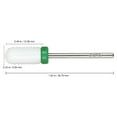 thumbnail image 2 of Pana 3/32" White Ceramic Smooth Top Small Barrel Nail Drill Bit - Coarse Grit, 2 of 6